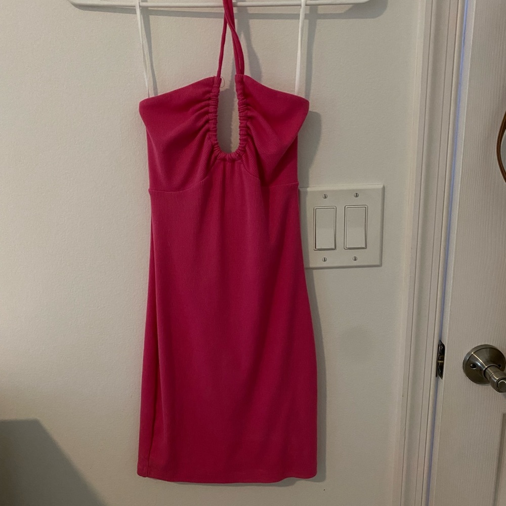 pink princess polly mini dress